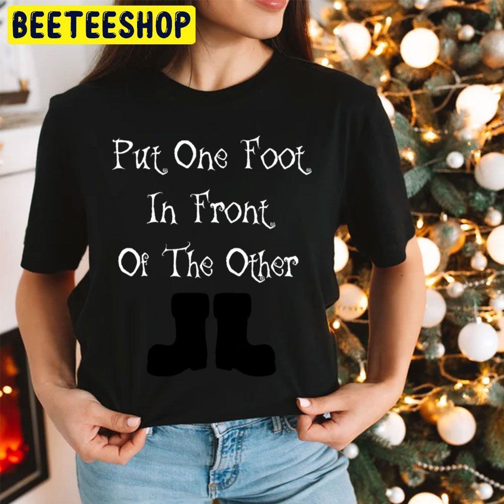Vintage Put One Foot Santa Claus Is Comin' To Town Beeteeshop Trending Unisex Hoodie Vintage Put One Foot Santa Claus Is Comin' To Town Beeteeshop Trending Unisex Hoodie