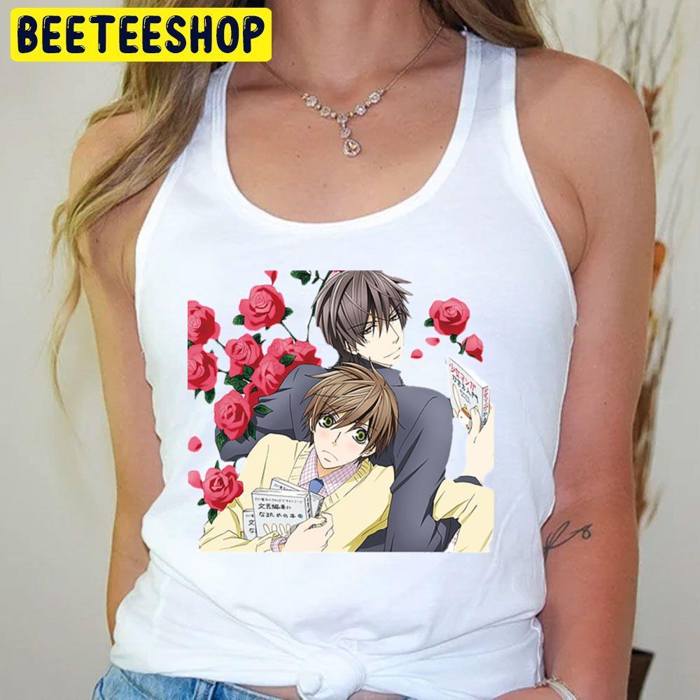 Vintage Rose Sekaiichi Hatsukoi Beeteeshop Trending Unisex T-Shirt Vintage Rose Sekaiichi Hatsukoi Beeteeshop Trending Unisex T-Shirt