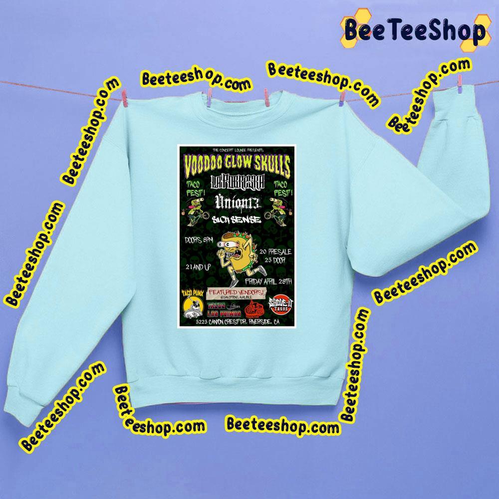 Voodoo Glow Skulls The Concerp Lounge Presents 2023 Beeteeshop Trending Unisex Sweatshirt Voodoo Glow Skulls The Concerp Lounge Presents 2023 Beeteeshop Trending Unisex Sweatshirt