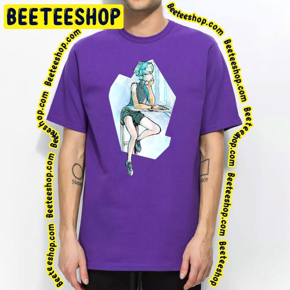 Watercolor Casual Phos Houseki No Kuni Beeteeshop Trending Unisex T-Shirt Watercolor Casual Phos Houseki No Kuni Beeteeshop Trending Unisex T-Shirt