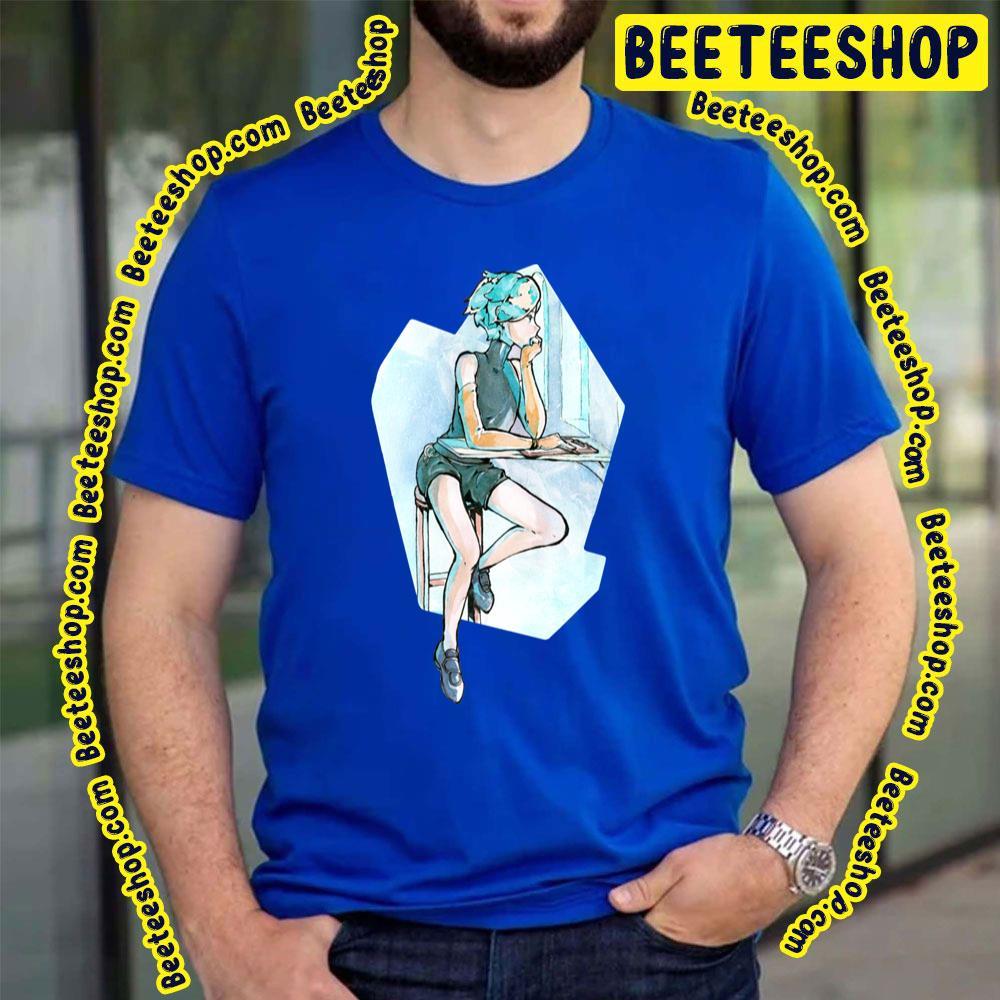 Watercolor Casual Phos Houseki No Kuni Beeteeshop Trending Unisex T-Shirt Watercolor Casual Phos Houseki No Kuni Beeteeshop Trending Unisex T-Shirt