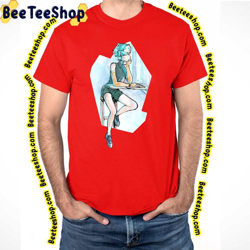 Watercolor Casual Phos Houseki No Kuni Beeteeshop Trending Unisex T-Shirt Watercolor Casual Phos Houseki No Kuni Beeteeshop Trending Unisex T-Shirt