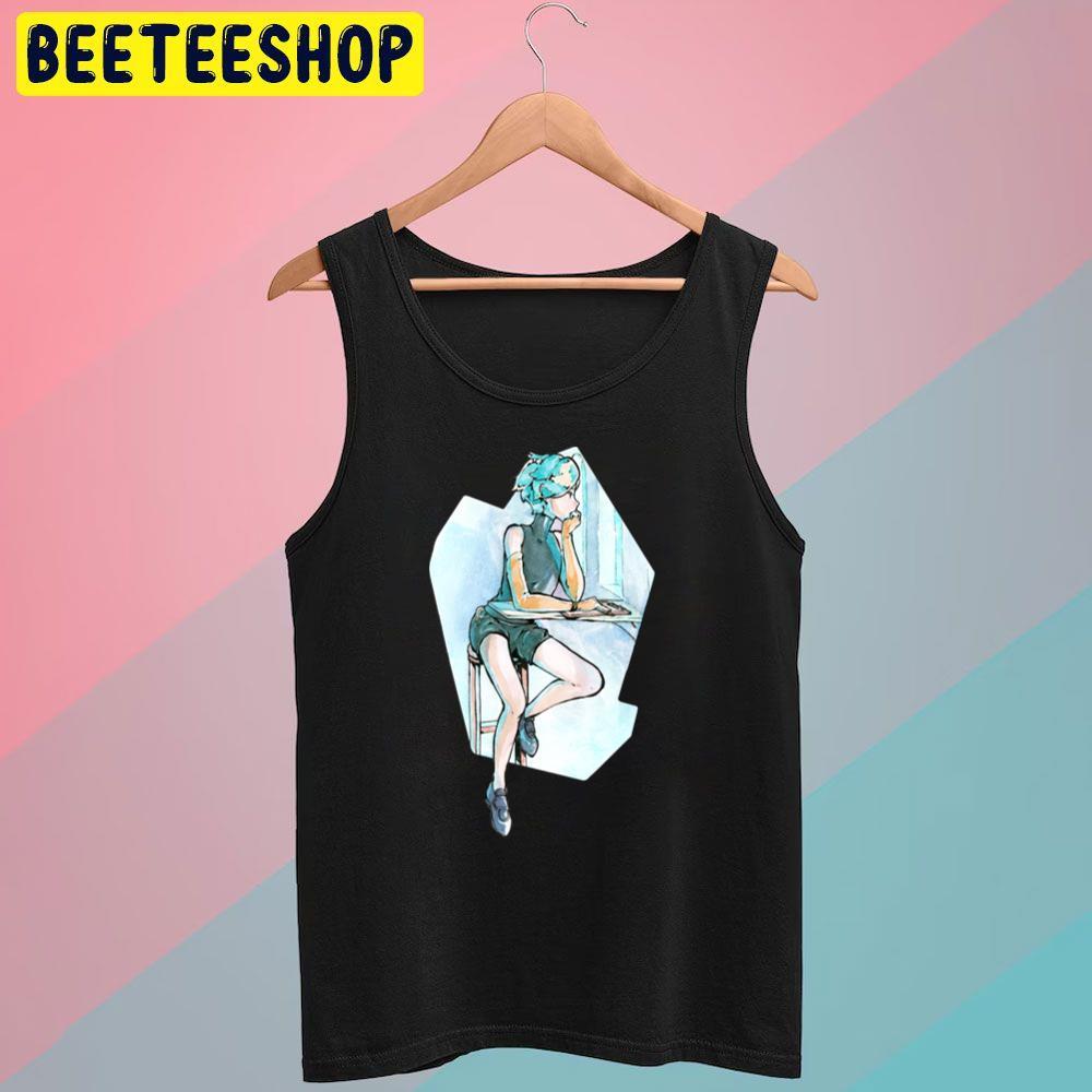 Watercolor Casual Phos Houseki No Kuni Beeteeshop Trending Unisex T-Shirt Watercolor Casual Phos Houseki No Kuni Beeteeshop Trending Unisex T-Shirt