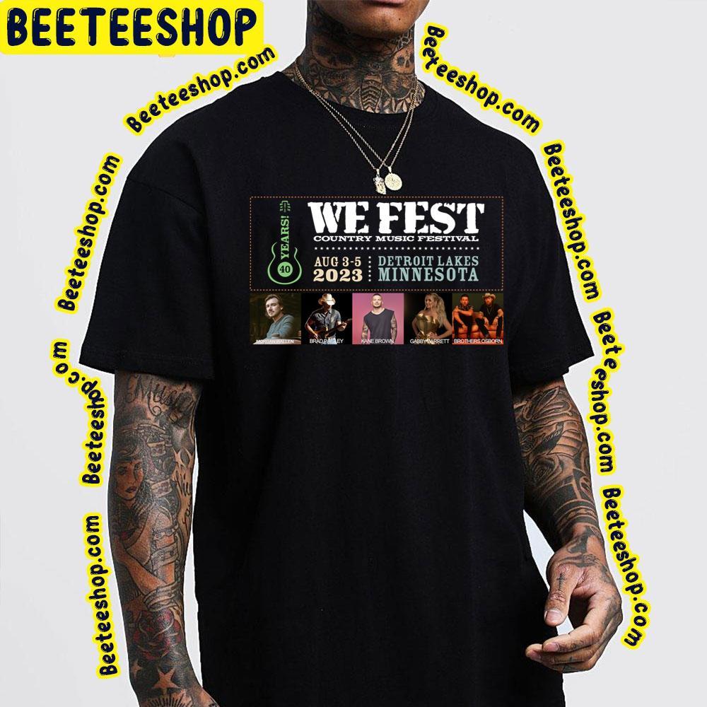 We Fest Country Music Festival 2023 Beeteeshop Trending Unisex T-Shirt We Fest Country Music Festival 2023 Beeteeshop Trending Unisex T-Shirt
