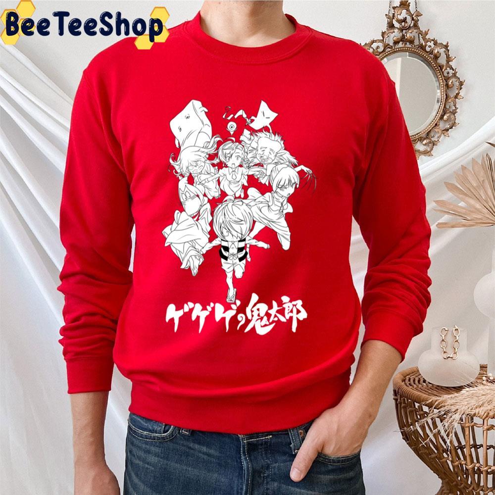 White Art Gegege Nn Kitarō Beeteeshop Trending Unisex T-Shirt White Art Gegege Nn Kitarō Beeteeshop Trending Unisex T-Shirt