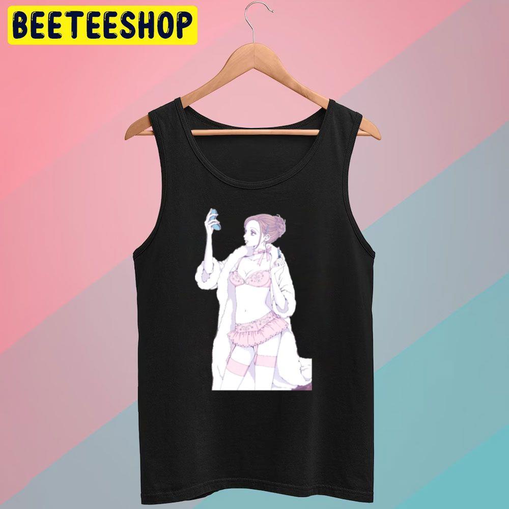 White Art Komatsu Nana Beeteeshop Trending Unisex T-Shirt White Art Komatsu Nana Beeteeshop Trending Unisex T-Shirt