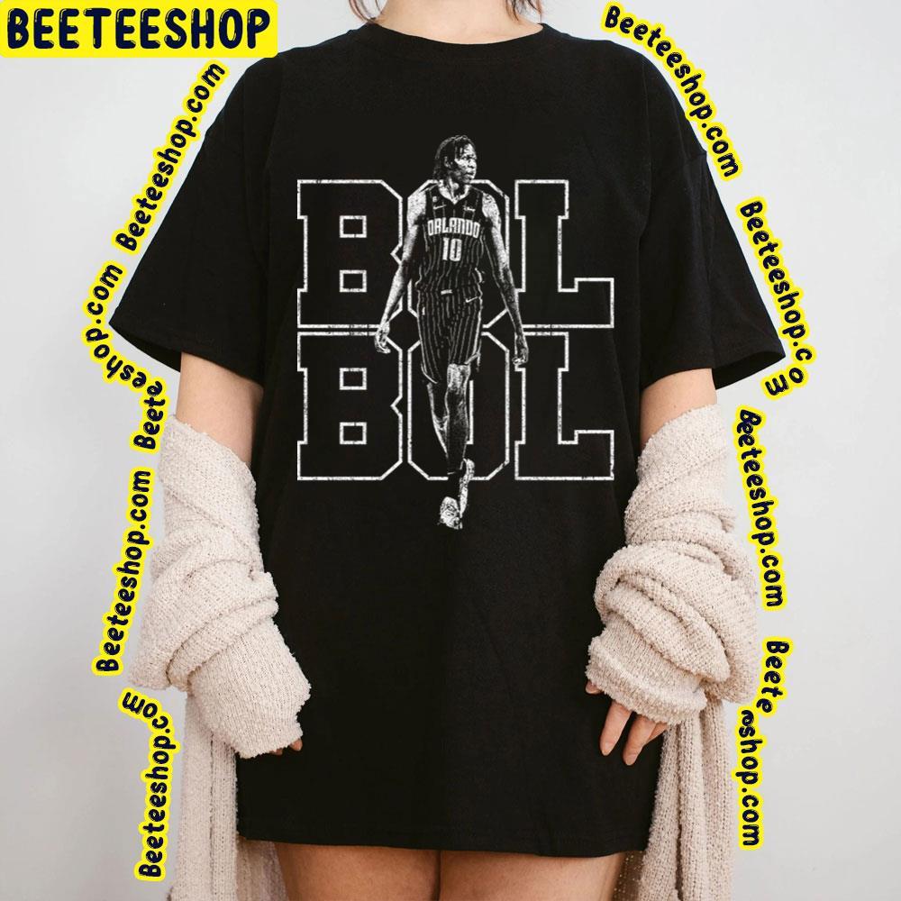 White Bol Bol Basketball Unisex T-Shirt White Bol Bol Basketball Unisex T-Shirt