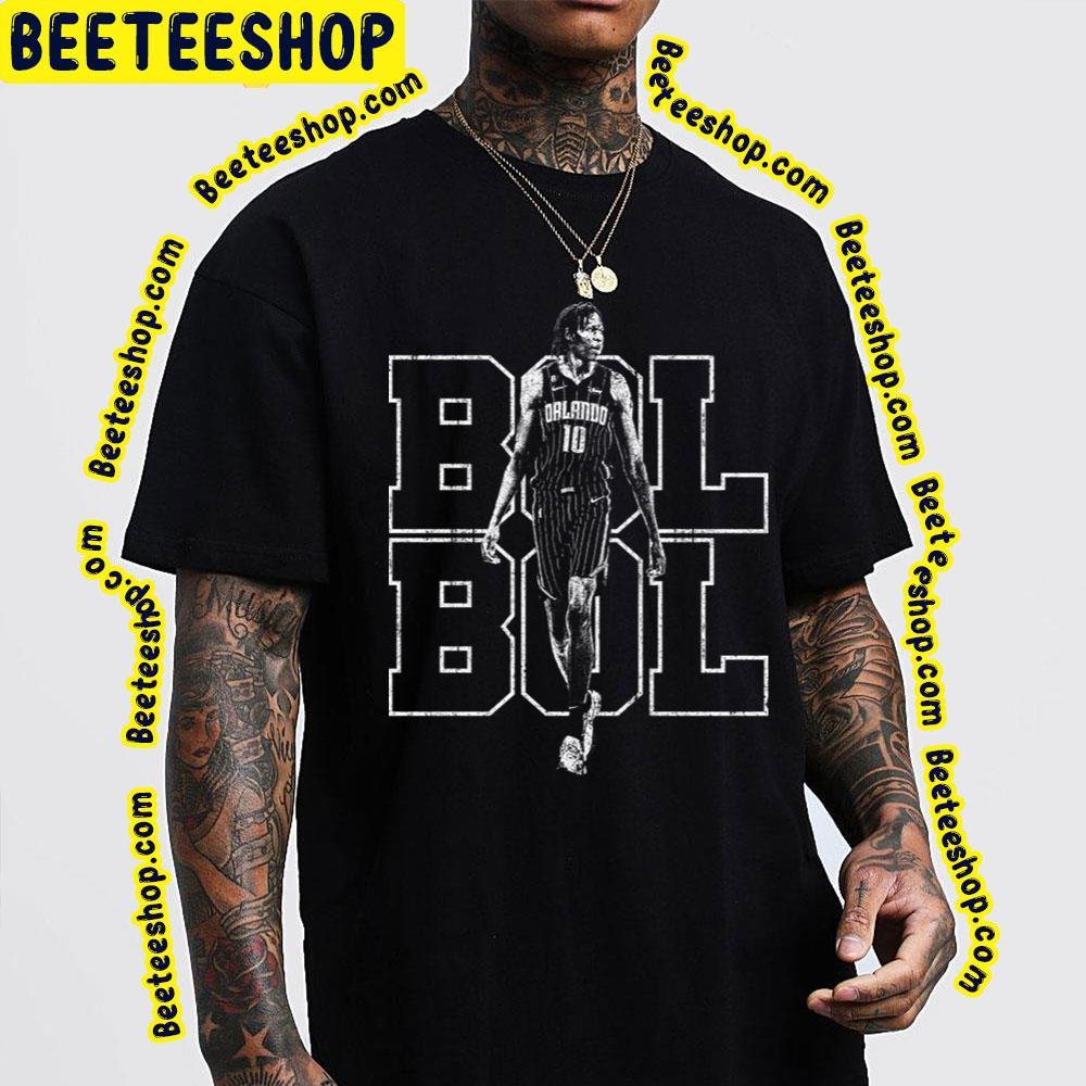 White Bol Bol Basketball Unisex T-Shirt White Bol Bol Basketball Unisex T-Shirt