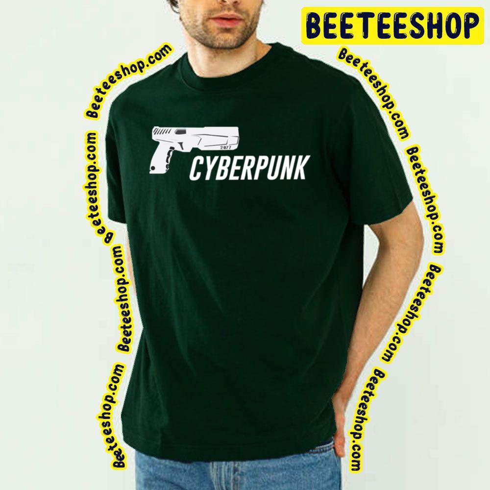 White Cyberpunk 2077 Beeteeshop Trending Unisex T-Shirt White Cyberpunk 2077 Beeteeshop Trending Unisex T-Shirt