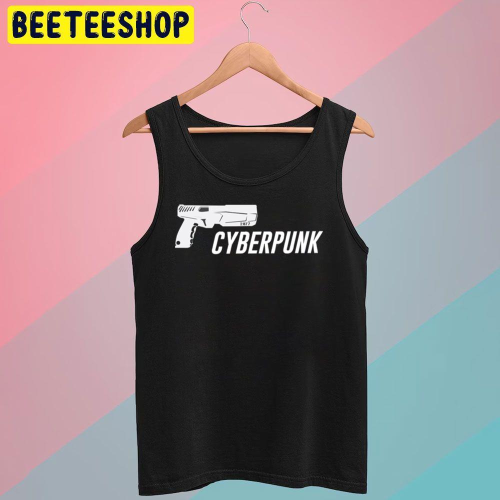 White Cyberpunk 2077 Beeteeshop Trending Unisex T-Shirt White Cyberpunk 2077 Beeteeshop Trending Unisex T-Shirt