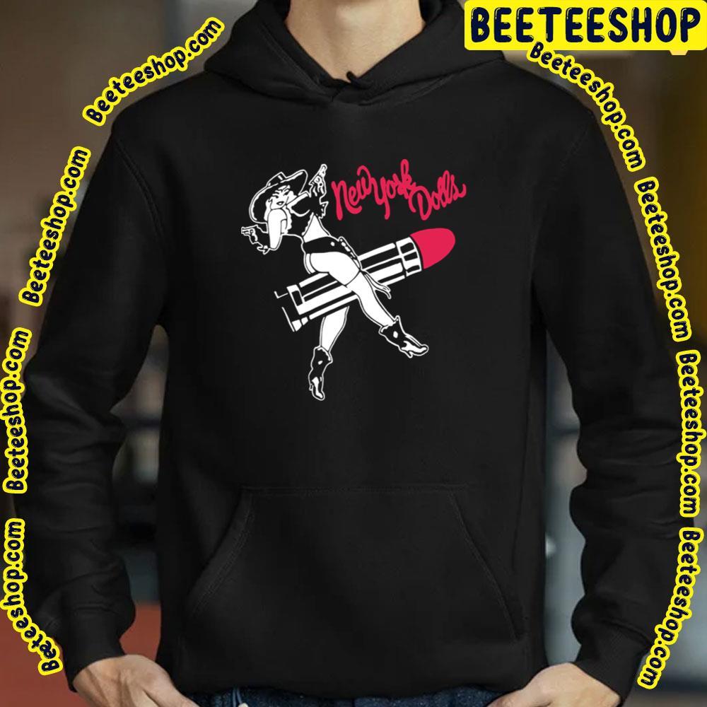 White Red New York Dolls Beeteeshop Trending Unisex T-Shirt White Red New York Dolls Beeteeshop Trending Unisex T-Shirt