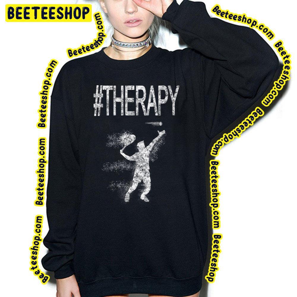 White Tennis Therapy Game Beeteeshop Trending Unisex T-Shirt White Tennis Therapy Game Beeteeshop Trending Unisex T-Shirt