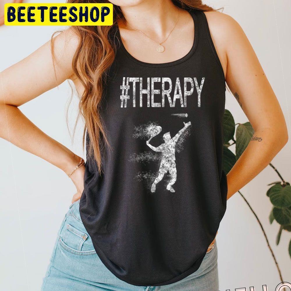 White Tennis Therapy Game Beeteeshop Trending Unisex T-Shirt White Tennis Therapy Game Beeteeshop Trending Unisex T-Shirt