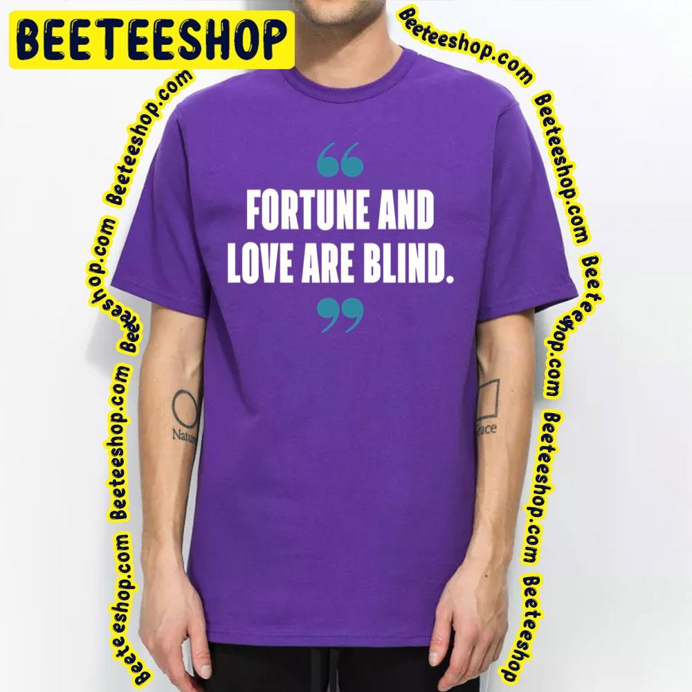White Text Love And Fortune Beeteeshop Trending Unisex T-Shirt White Text Love And Fortune Beeteeshop Trending Unisex T-Shirt