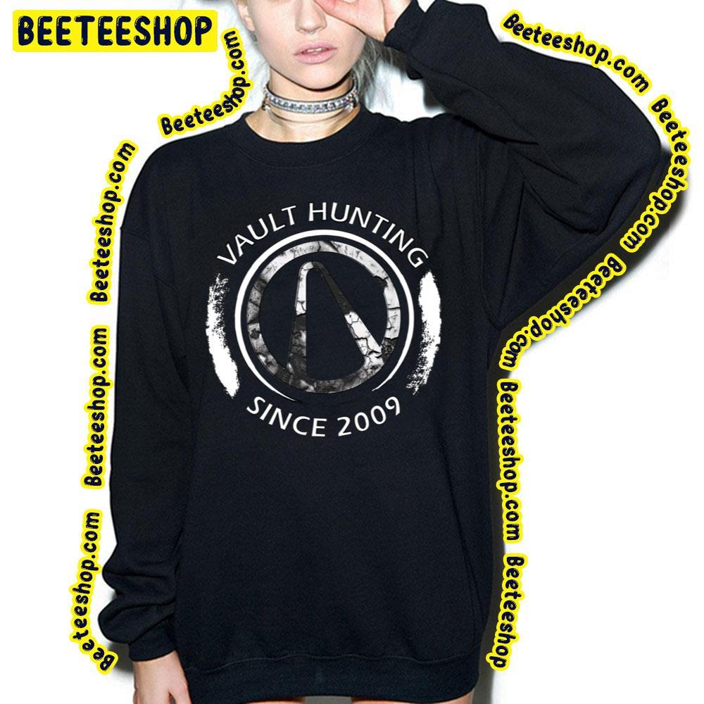 White Vault Hunting Since 2009 Borderlands Beeteeshop Trending Unisex T-Shirt White Vault Hunting Since 2009 Borderlands Beeteeshop Trending Unisex T-Shirt