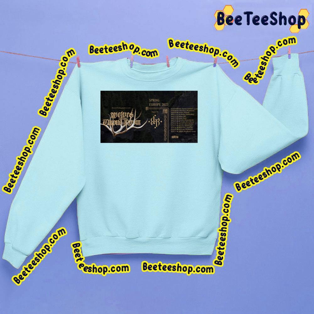 Wolves In The Throne Room Spring Europe 2023 Beeteeshop Trending Unisex Sweatshirt Wolves In The Throne Room Spring Europe 2023 Beeteeshop Trending Unisex Sweatshirt