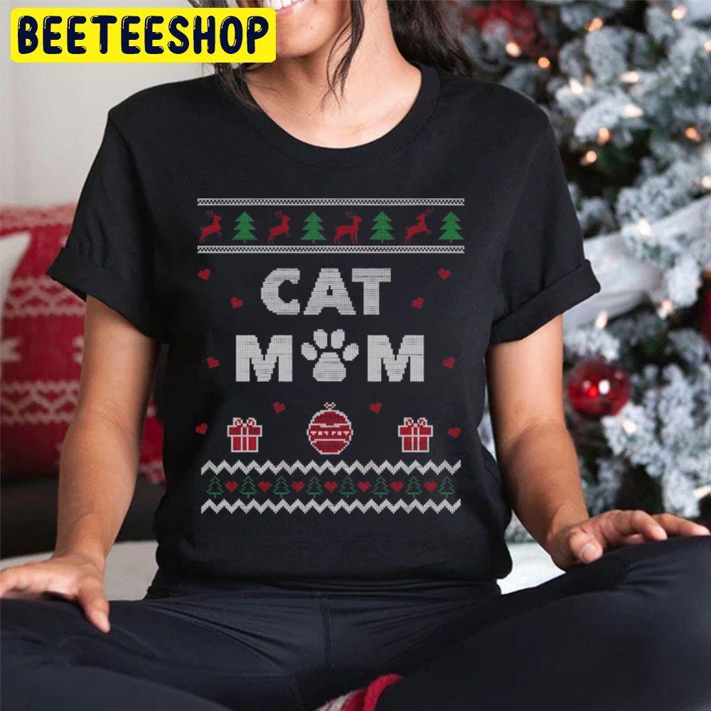 Xmas Cat Mom Kitten Funny Ugly Christmas Beeteeshop Trending Unisex Hoodie Xmas Cat Mom Kitten Funny Ugly Christmas Beeteeshop Trending Unisex Hoodie