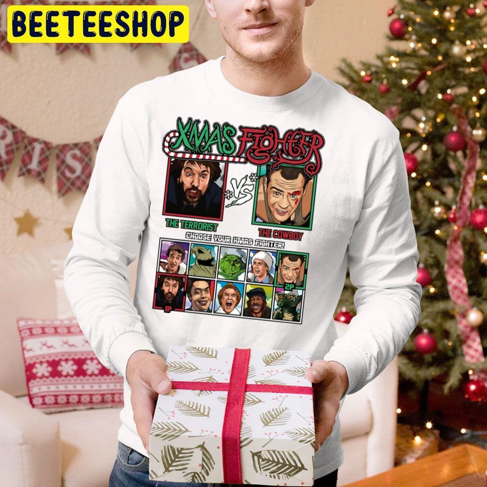 Xmas Fighter Die Hard Christmas Beeteeshop Trending Unisex Hoodie Xmas Fighter Die Hard Christmas Beeteeshop Trending Unisex Hoodie