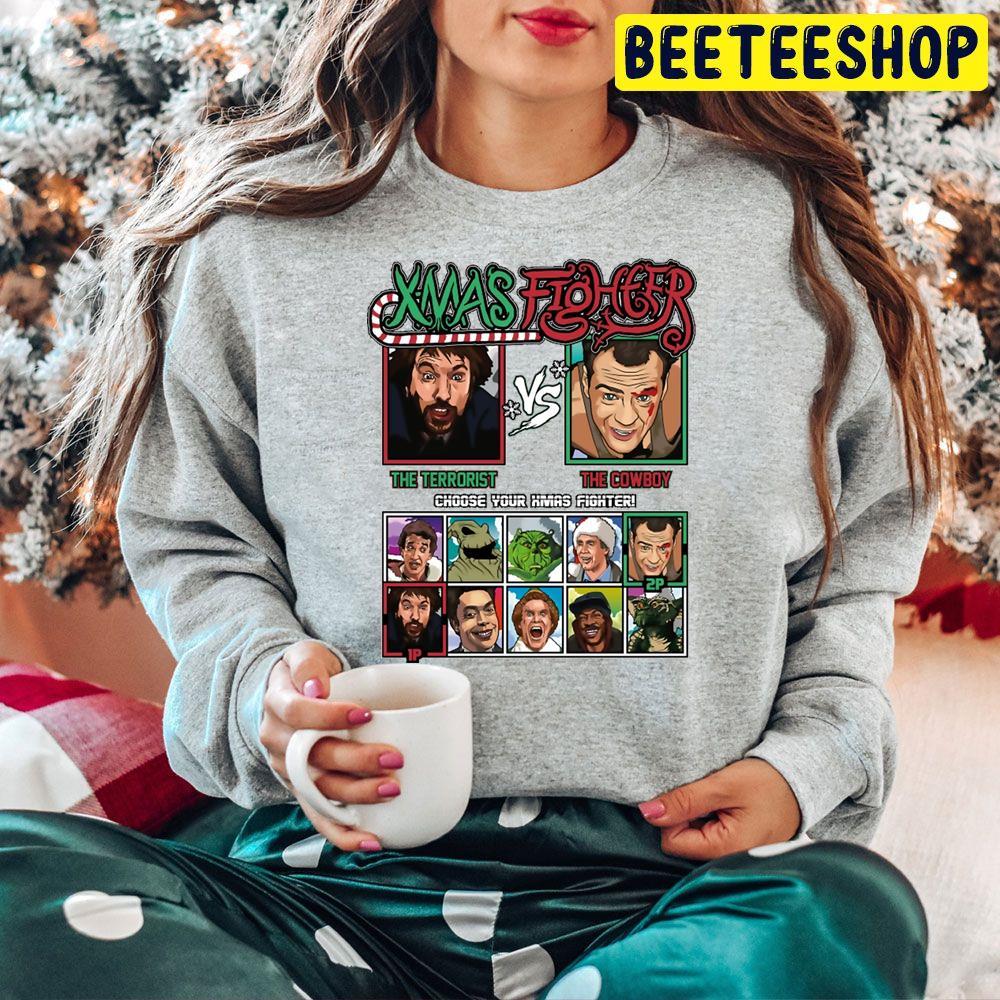 Xmas Fighter Die Hard Christmas Beeteeshop Trending Unisex Hoodie Xmas Fighter Die Hard Christmas Beeteeshop Trending Unisex Hoodie