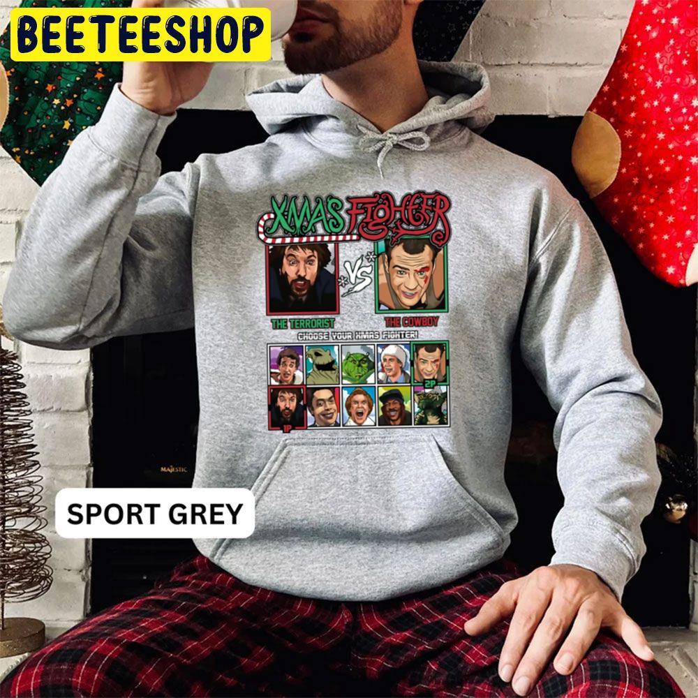 Xmas Fighter Die Hard Christmas Beeteeshop Trending Unisex Hoodie Xmas Fighter Die Hard Christmas Beeteeshop Trending Unisex Hoodie