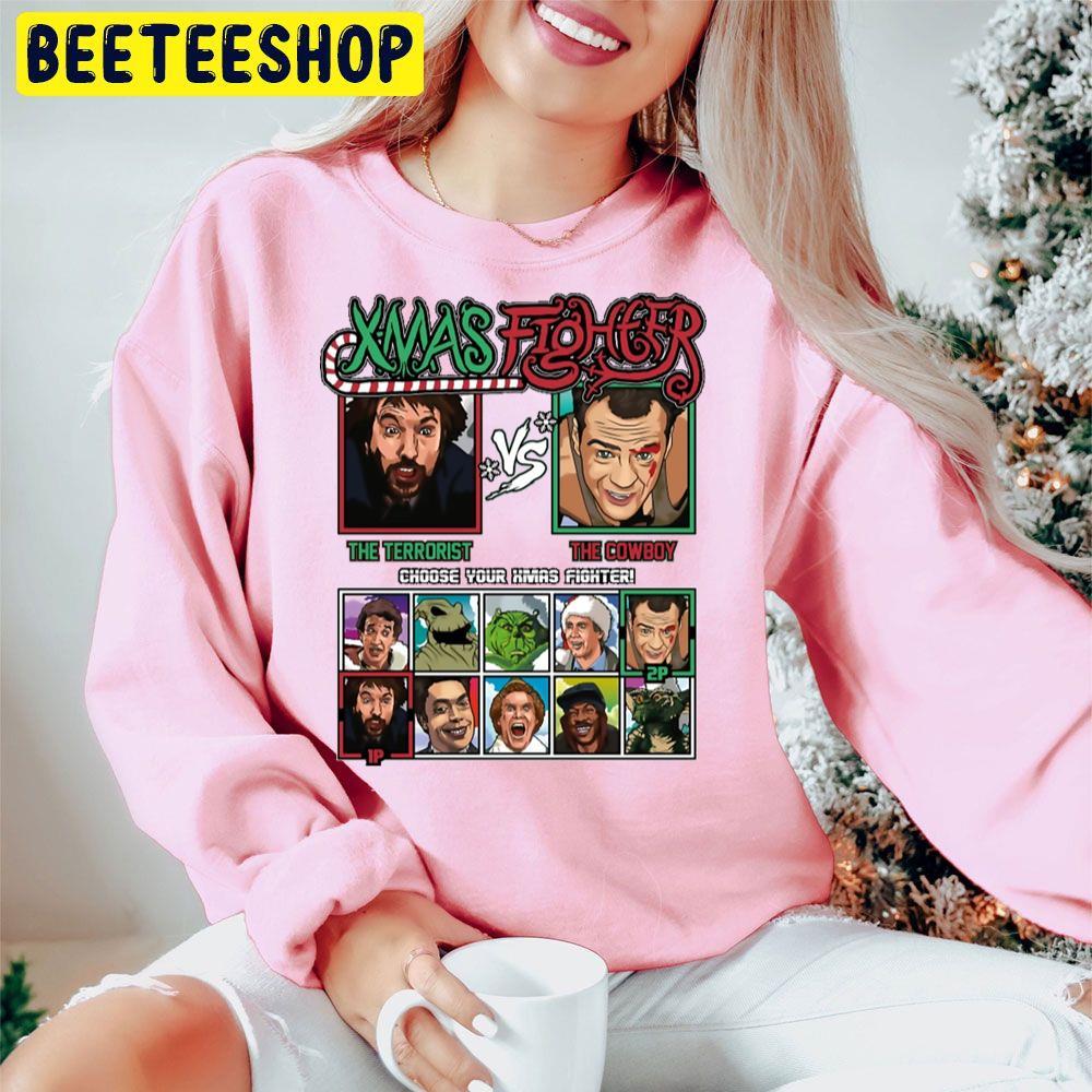 Xmas Fighter Die Hard Christmas Beeteeshop Trending Unisex Hoodie Xmas Fighter Die Hard Christmas Beeteeshop Trending Unisex Hoodie