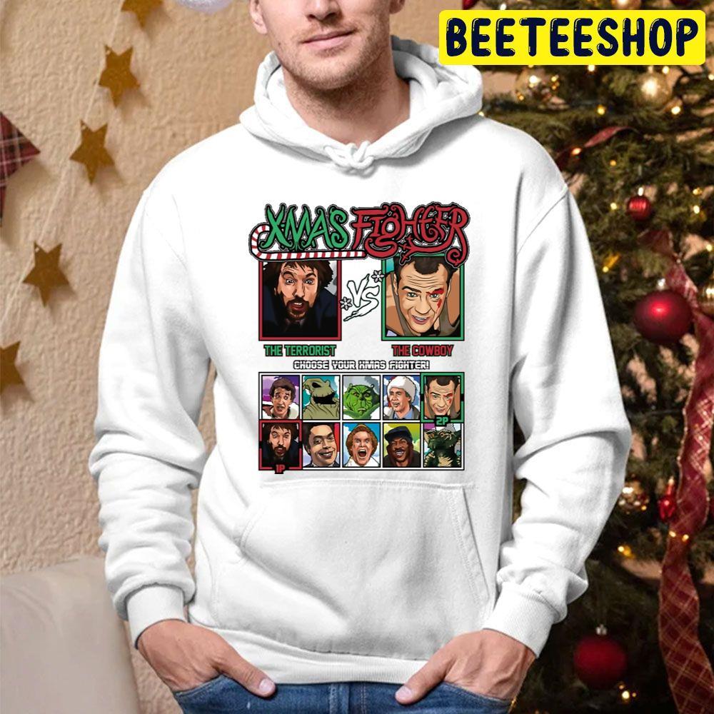 Xmas Fighter Die Hard Christmas Beeteeshop Trending Unisex Hoodie Xmas Fighter Die Hard Christmas Beeteeshop Trending Unisex Hoodie