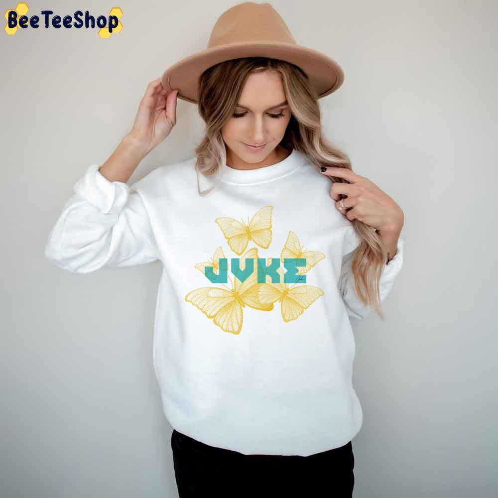 Yellow Art Butterfly Jvke Beeteeshop Trending Unisex T-Shirt Yellow Art Butterfly Jvke Beeteeshop Trending Unisex T-Shirt