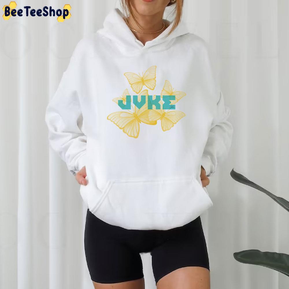 Yellow Art Butterfly Jvke Beeteeshop Trending Unisex T-Shirt Yellow Art Butterfly Jvke Beeteeshop Trending Unisex T-Shirt