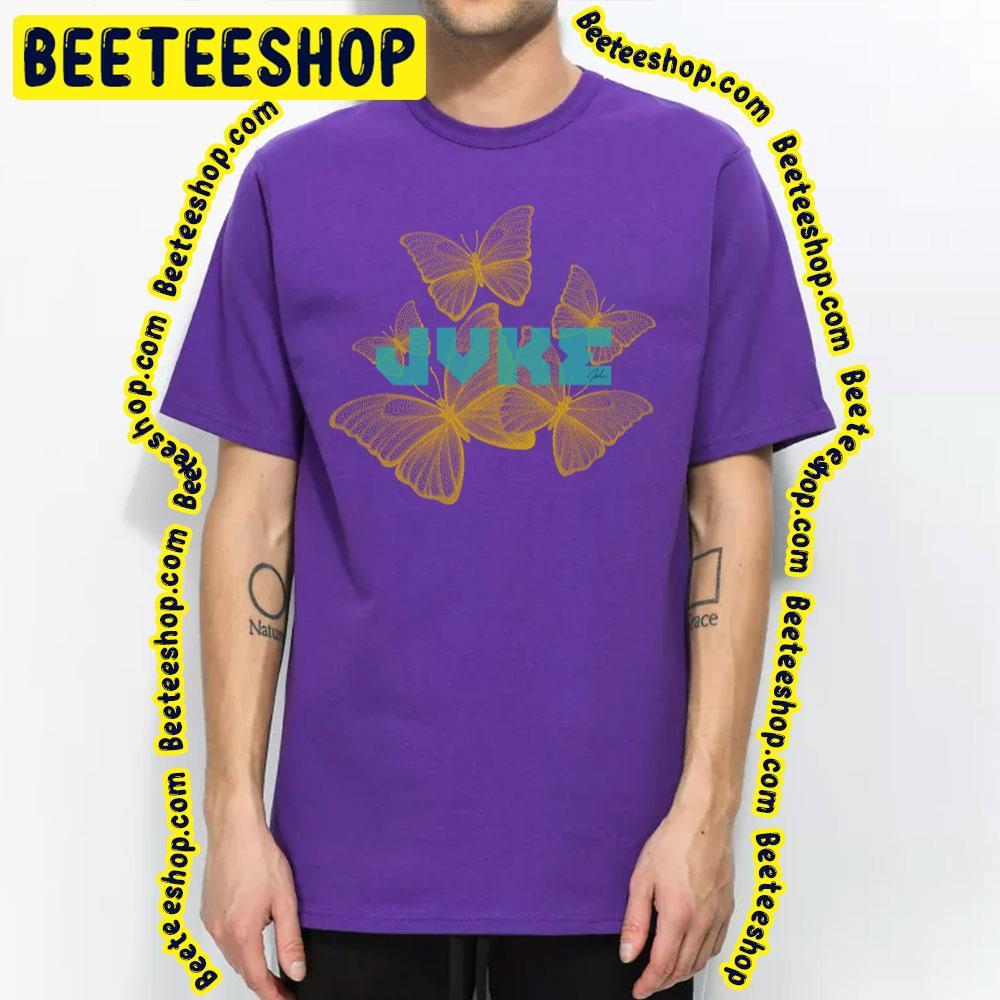 Yellow Art Butterfly Jvke Unisex T-Shirt Yellow Art Butterfly Jvke Unisex T-Shirt