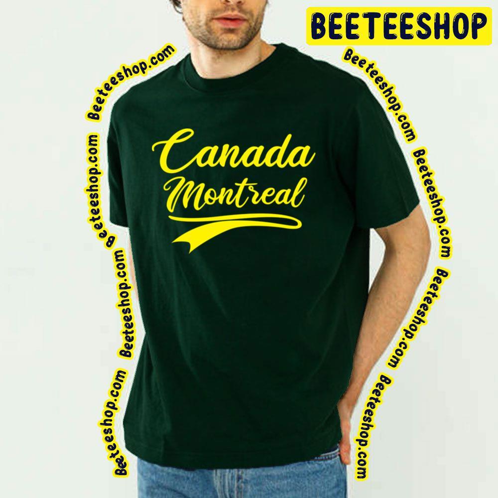Yellow Logo Montreal Canadiens Hockey Unisex T-Shirt Yellow Logo Montreal Canadiens Hockey Unisex T-Shirt