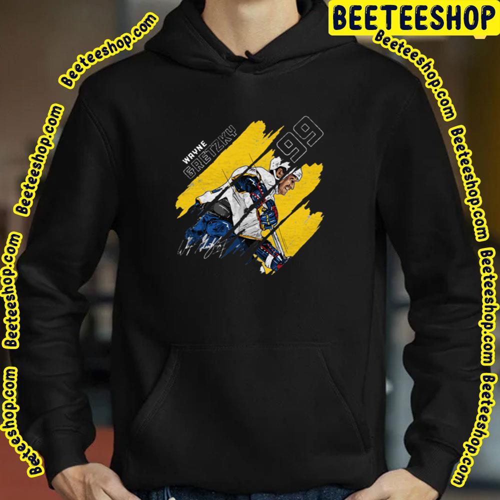 Yellow Style Stripes Wayne Gretzky Hockey Unisex T-Shirt Yellow Style Stripes Wayne Gretzky Hockey Unisex T-Shirt