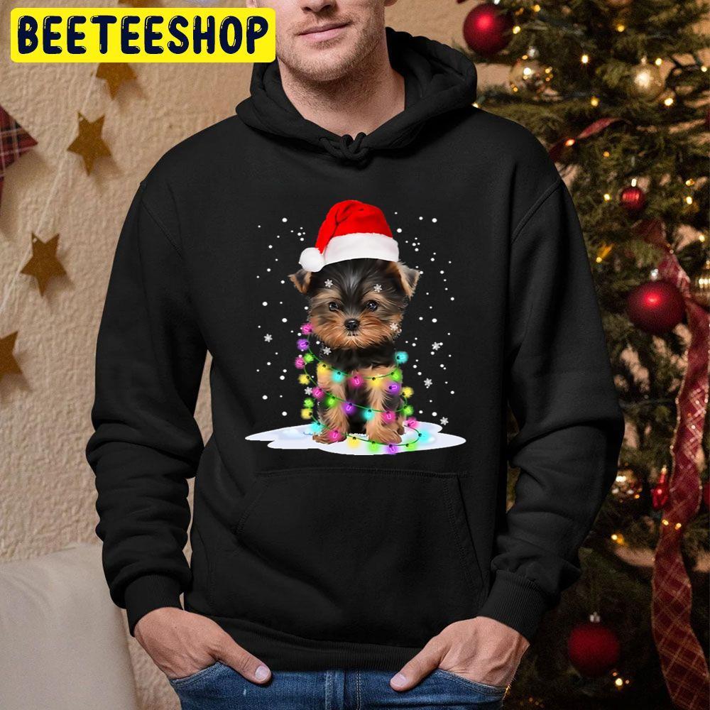 Yorkshire Terrier Dog Light Christmas Beeteeshop Trending Unisex Sweatshirt Yorkshire Terrier Dog Light Christmas Beeteeshop Trending Unisex Sweatshirt
