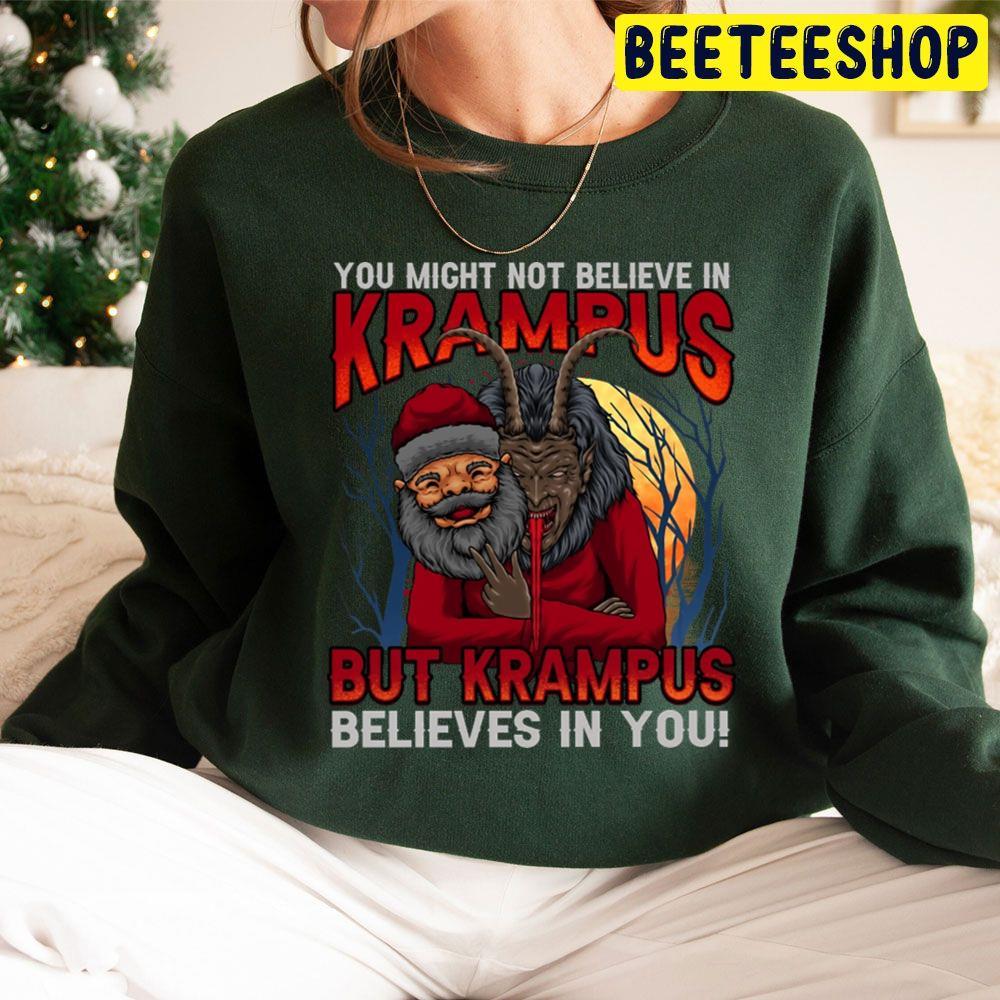 You Might Not Believe In Krampus But Krus Believes In You Christmas Beeteeshop Trending Unisex Sweatshirt You Might Not Believe In Krampus But Krus Believes In You Christmas Beeteeshop Trending Unisex Sweatshirt