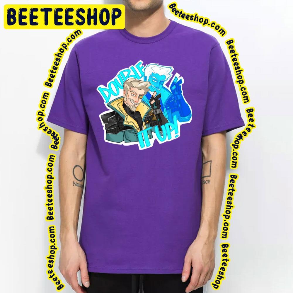 Zane Double It Up Borderlands Beeteeshop Trending Unisex T-Shirt Zane Double It Up Borderlands Beeteeshop Trending Unisex T-Shirt