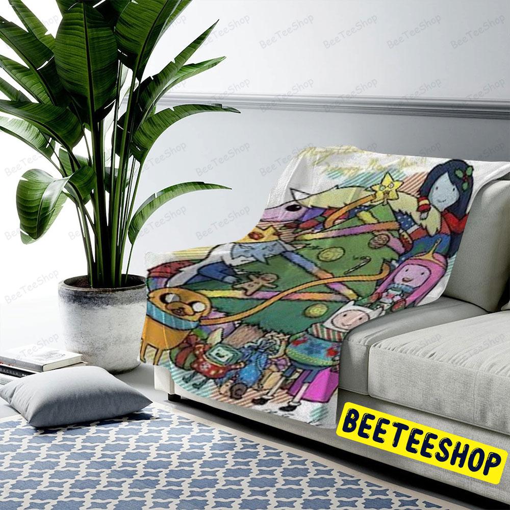 Adventure Time Christmas 01 Trending US Cozy Blanket Adventure Time Christmas 01 Trending US Cozy Blanket