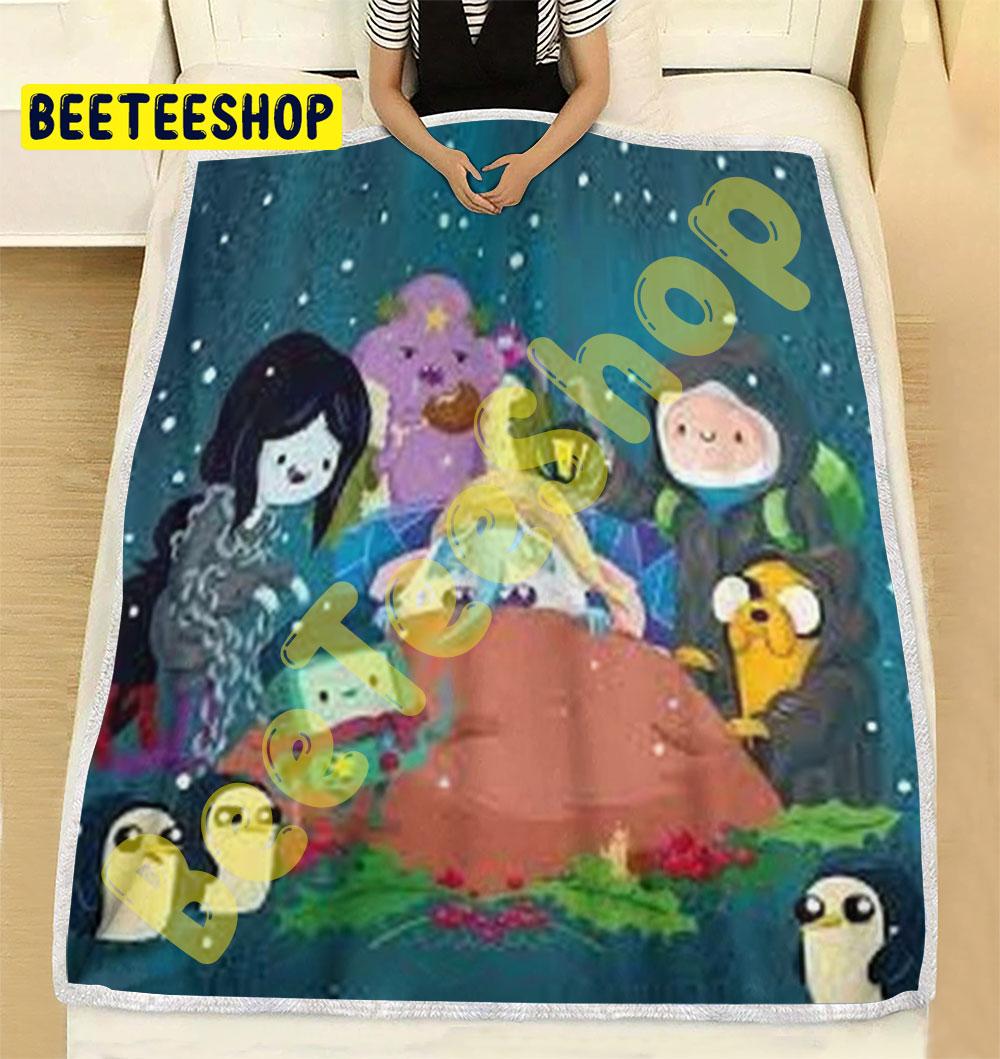 Adventure Time Christmas 05 Trending Blanket Adventure Time Christmas 05 Trending Blanket