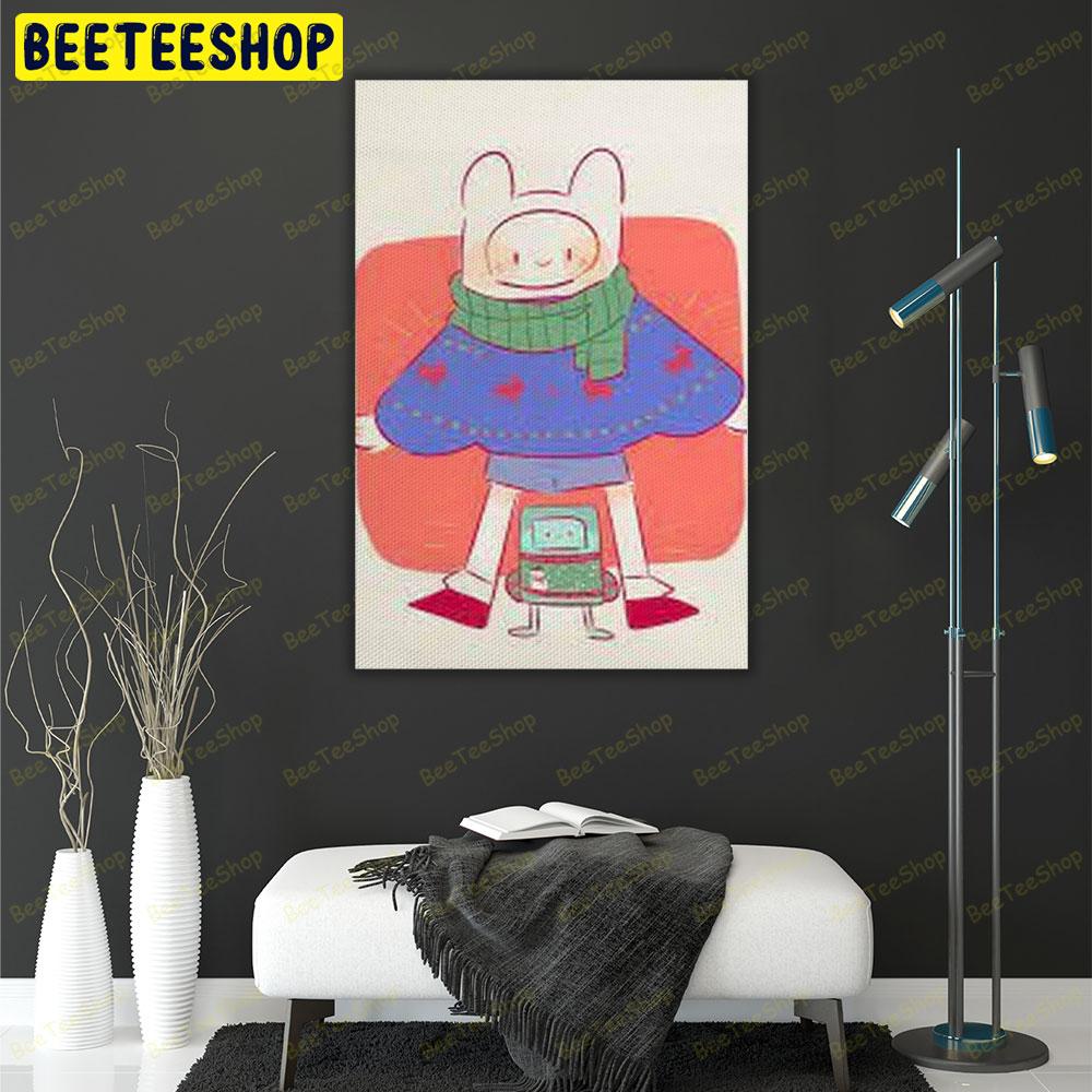 Adventure Time Christmas 07 Trending US Portrait Canvas Adventure Time Christmas 07 Trending US Portrait Canvas
