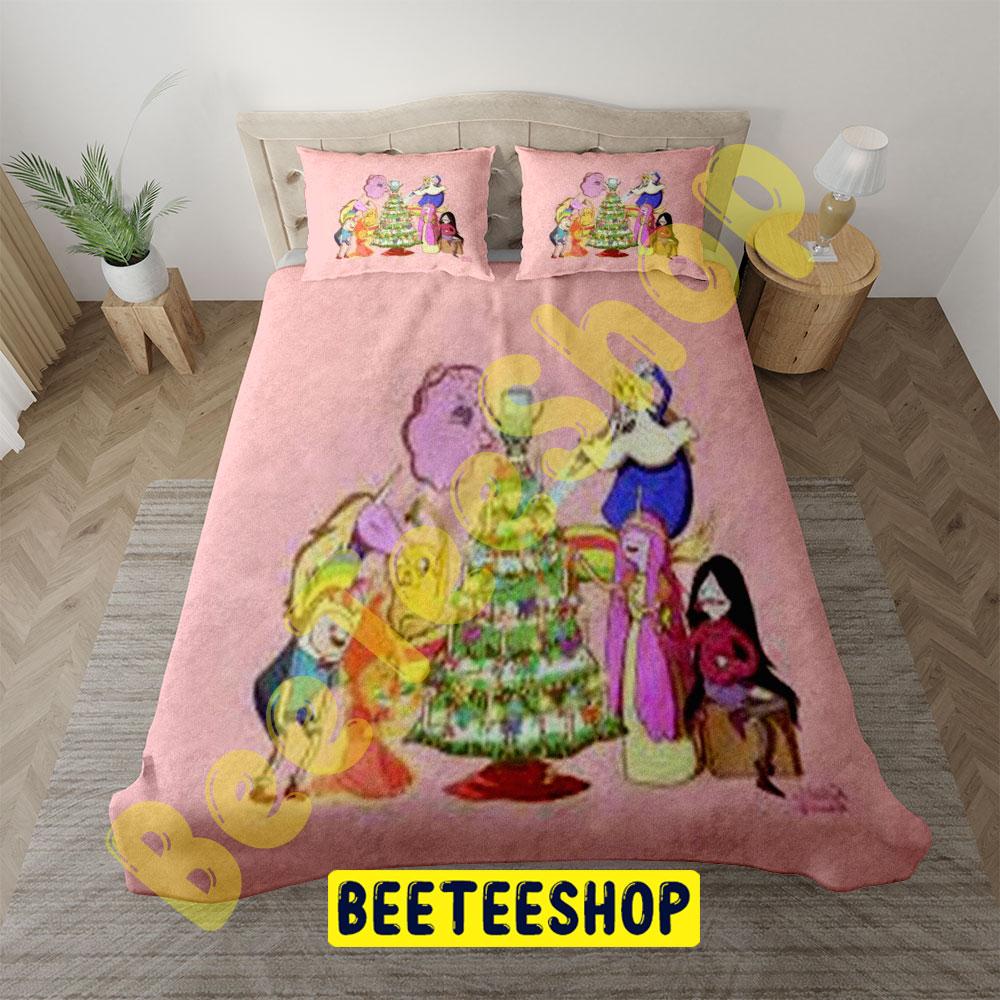 Adventure Time Christmas 08 Trending Bedding Set Adventure Time Christmas 08 Trending Bedding Set