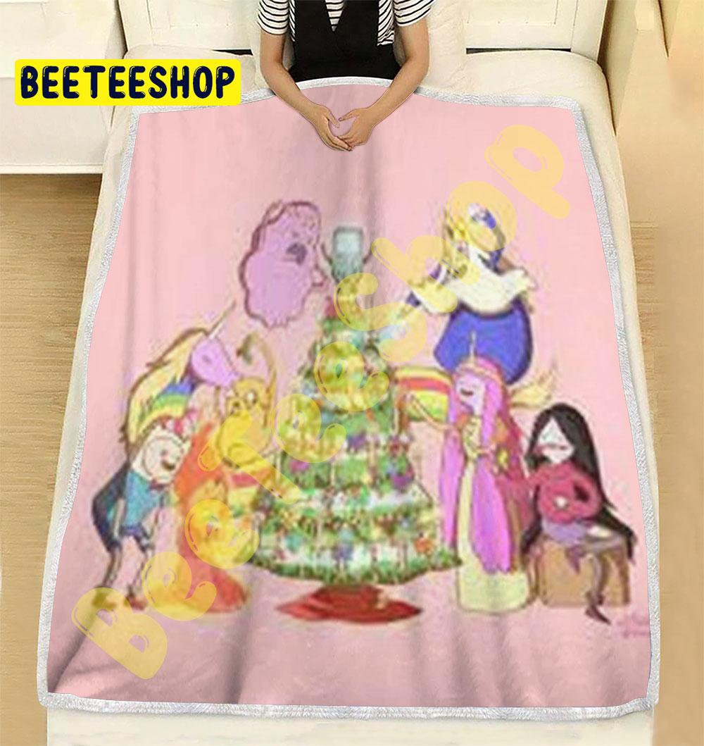 Adventure Time Christmas 08 Trending Blanket Adventure Time Christmas 08 Trending Blanket