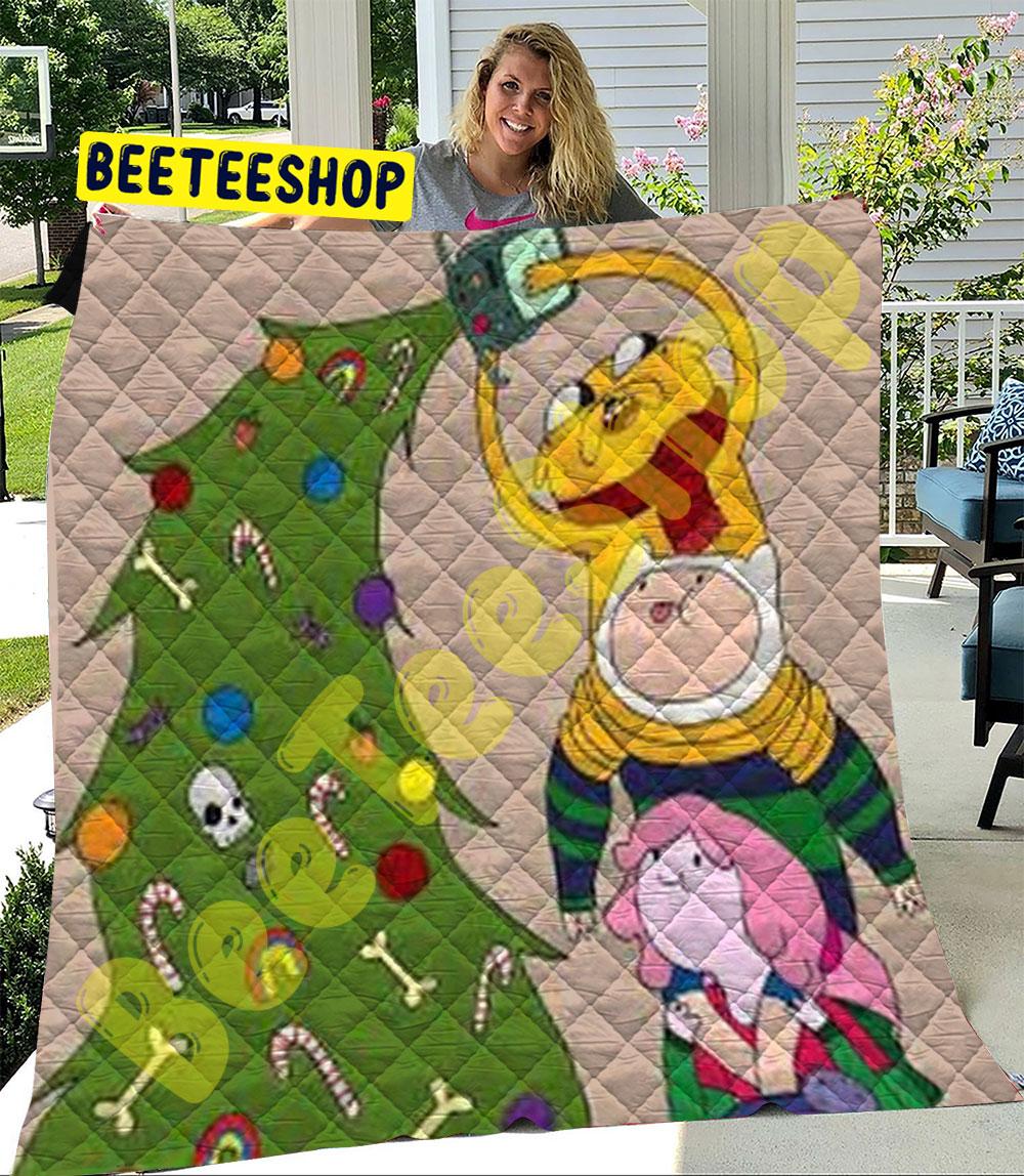 Adventure Time Christmas 13 Trending Quilt Adventure Time Christmas 13 Trending Quilt