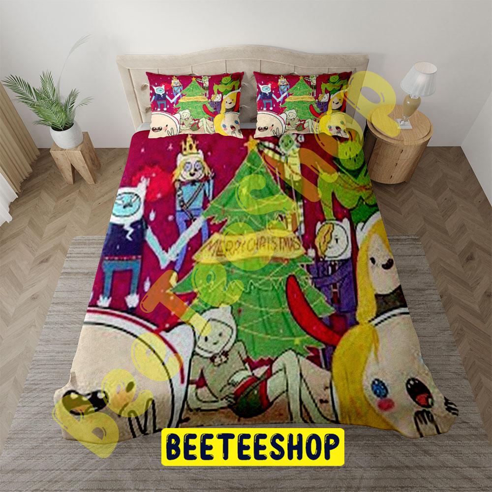 Adventure Time Christmas 18 Trending Bedding Set Adventure Time Christmas 18 Trending Bedding Set