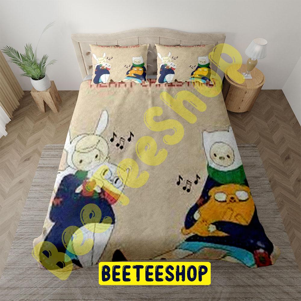 Adventure Time Christmas 24 Trending Bedding Set Adventure Time Christmas 24 Trending Bedding Set