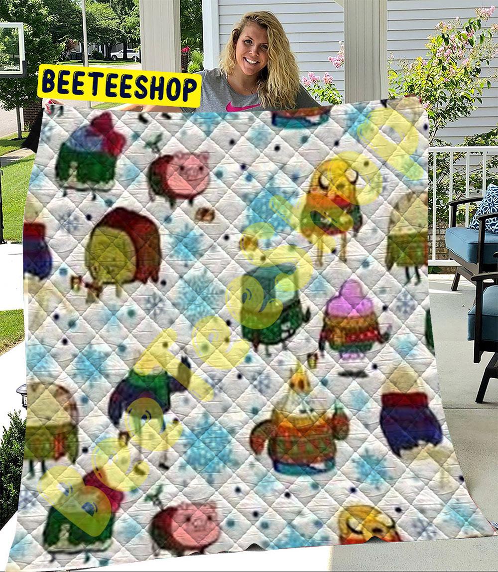 Adventure Time Christmas 29 Trending Quilt Adventure Time Christmas 29 Trending Quilt