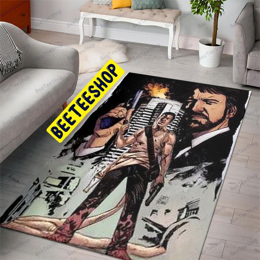 Art Die Hard Movie 5 Trending Rug Rectangle Art Die Hard Movie 5 Trending Rug Rectangle