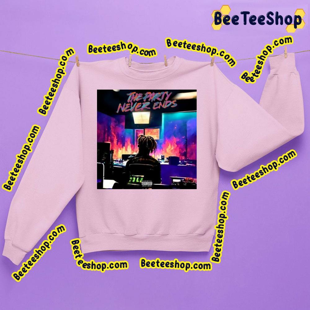 Art Juice Wrld The Party Never Ends Trending Unisex Sweatshirt Art Juice Wrld The Party Never Ends Trending Unisex Sweatshirt