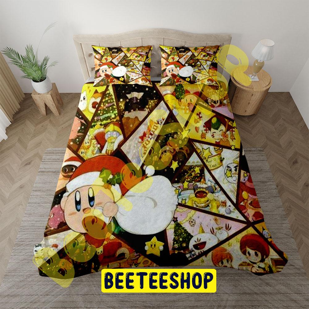 Art Kirby Christmas 1 Trending Bedding Set Art Kirby Christmas 1 Trending Bedding Set