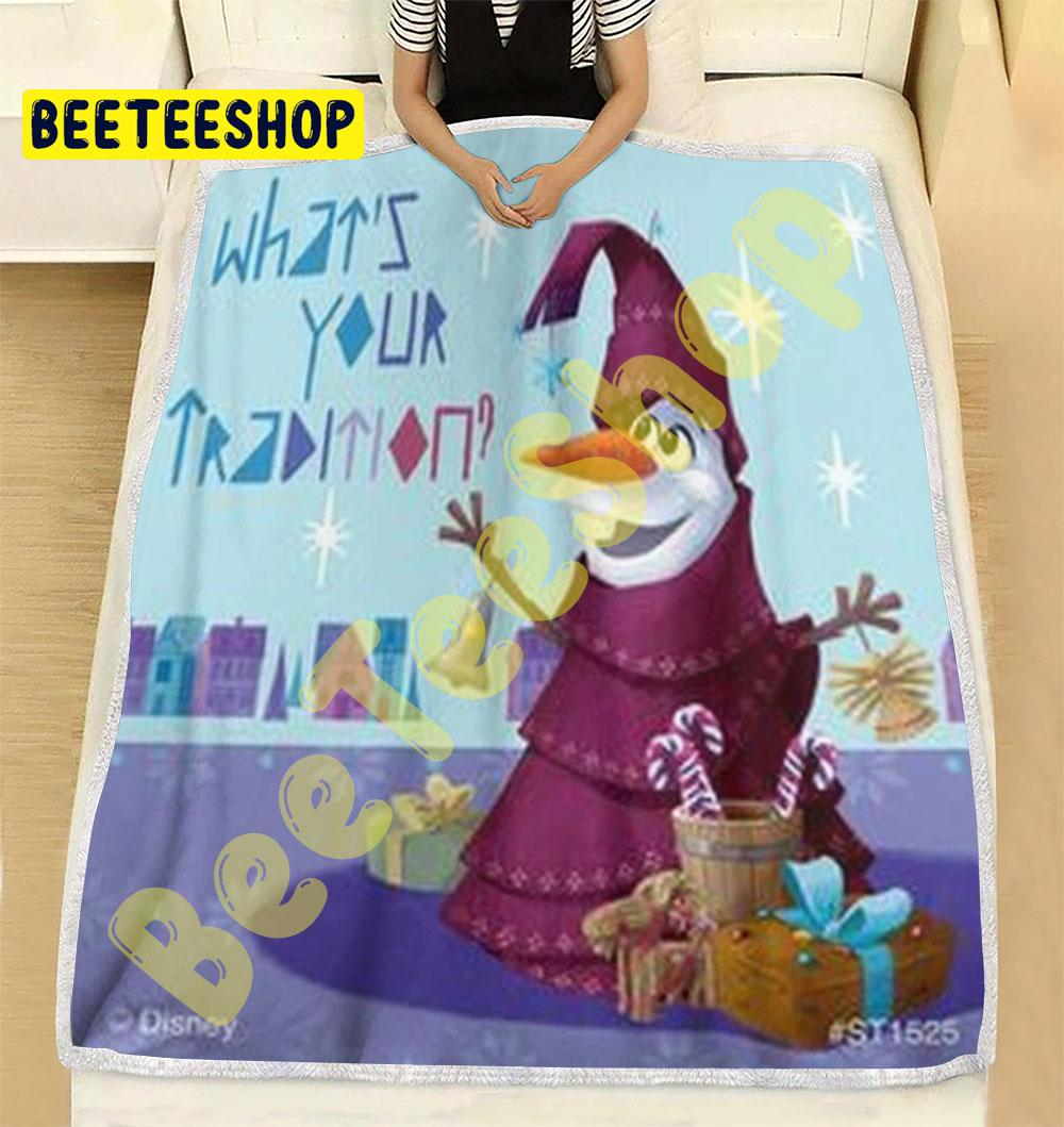 Art Olaf's Frozen Adventure 03 Trending Blanket Art Olaf's Frozen Adventure 03 Trending Blanket