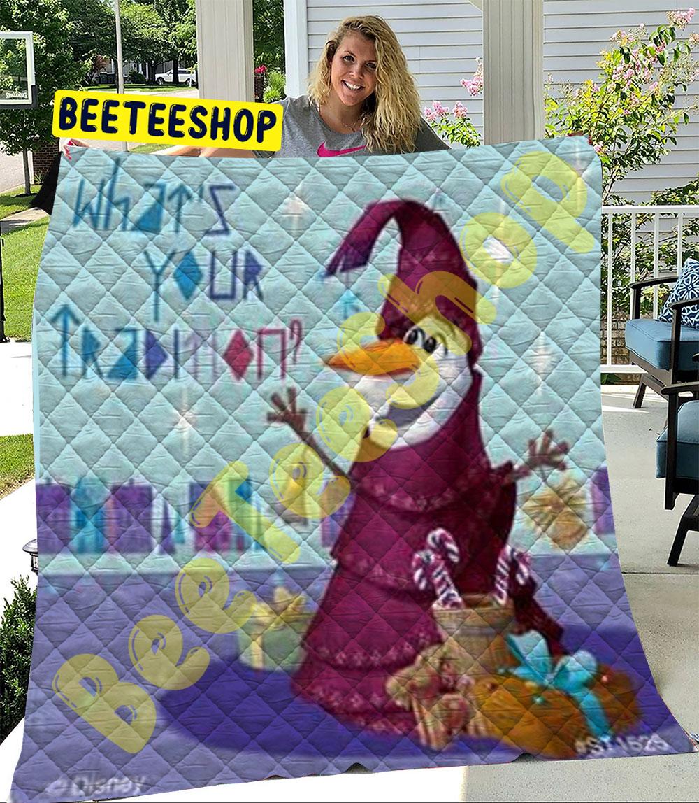Art Olaf's Frozen Adventure 03 Trending Quilt Art Olaf's Frozen Adventure 03 Trending Quilt