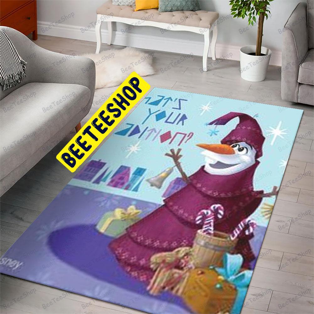 Art Olaf's Frozen Adventure 03 Trending Rug Rectangle Art Olaf's Frozen Adventure 03 Trending Rug Rectangle