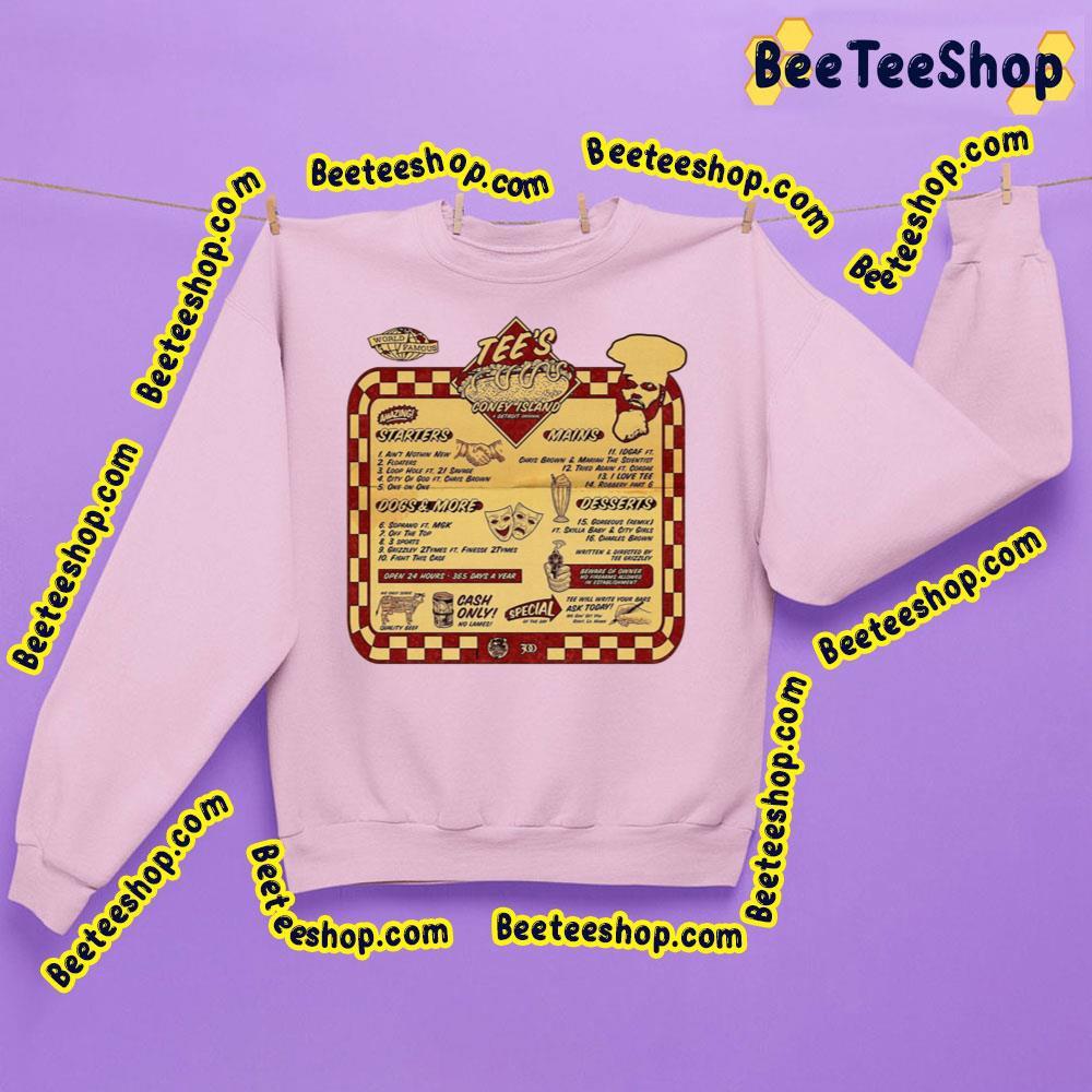 Art Tee Grizzley Tees Coney Island Lyrics And Tracklist Trending Unisex Sweatshirt Art Tee Grizzley Tees Coney Island Lyrics And Tracklist Trending Unisex Sweatshirt